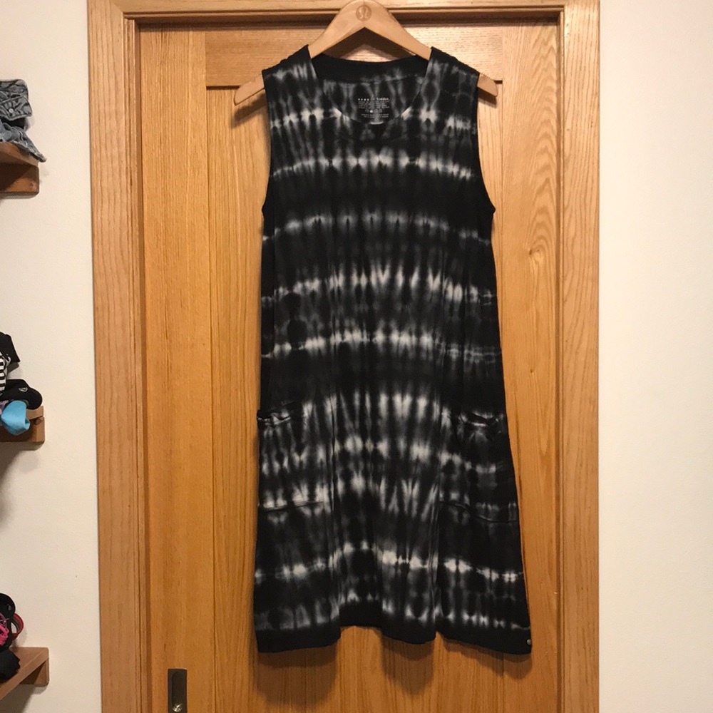 Neon Buddha t-shirt dress